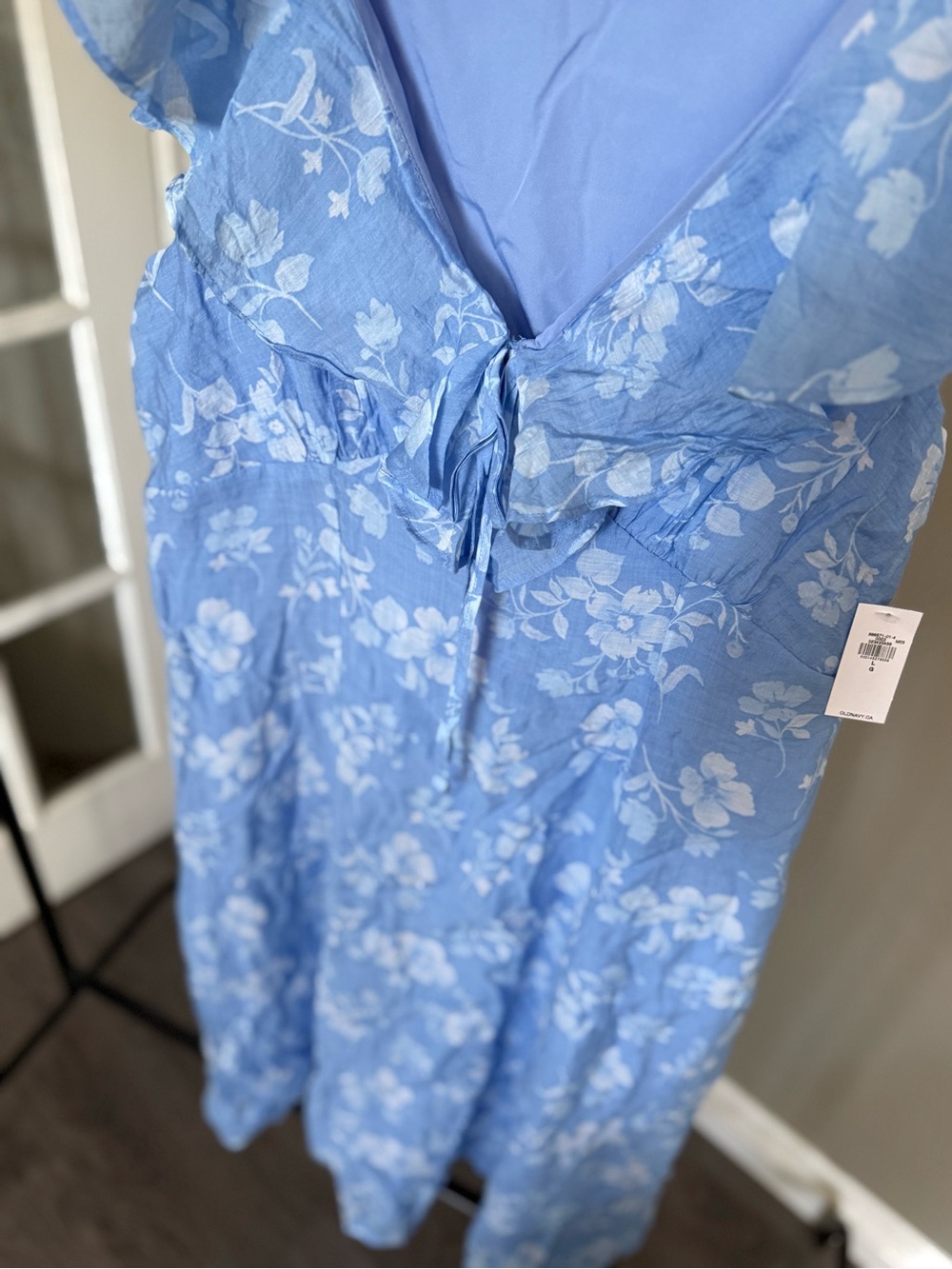 NWT Old Navy Blue Dress (L) - Picture 4 of 5